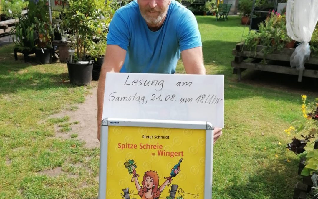 Lesung in der Gärtnerei