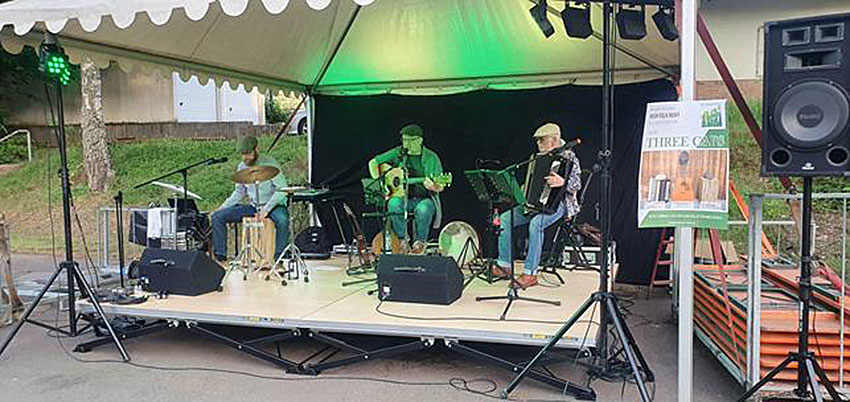 The THREE CAPS – Irish Folk Konzert – 19. August 2022