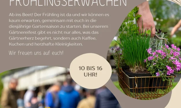 Frühlingserwachen am 01. Mai 2025