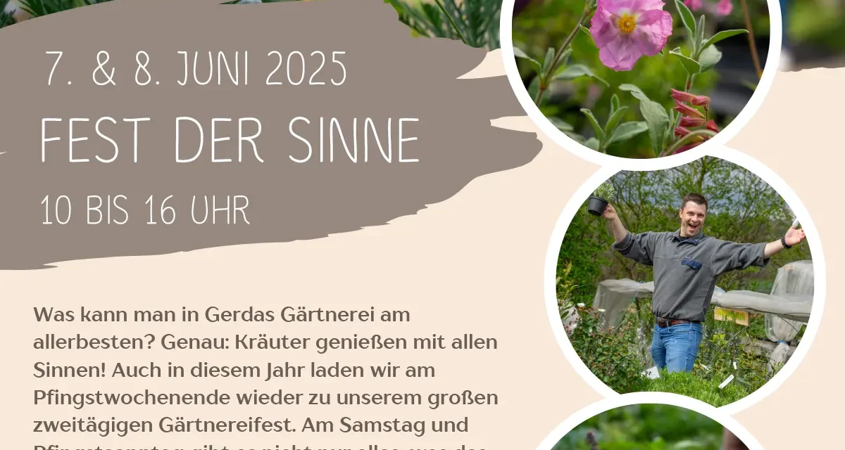 07. + 08.06. Fest der Sinne 2025