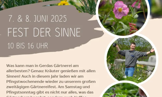 07. + 08.06. Fest der Sinne 2025