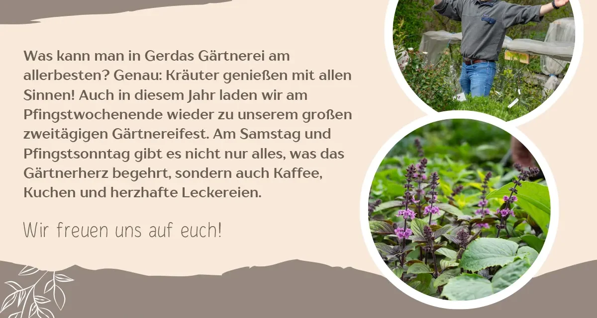 Fest der Sinne am 23. und 24.05.2026