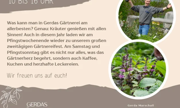 Fest der Sinne am 23. und 24.05.2026