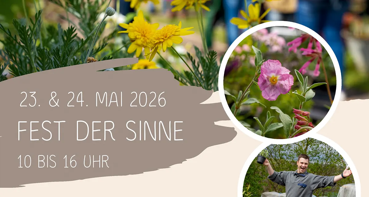 Fest der Sinne am 23. und 24.05.2026